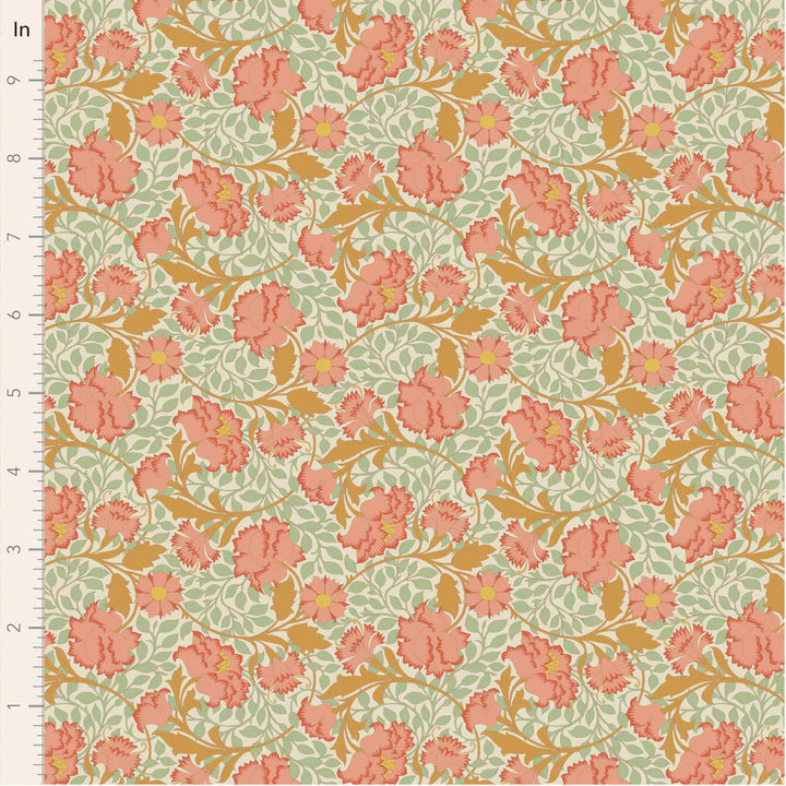 Songbird by Tilda: Floral - Coral
