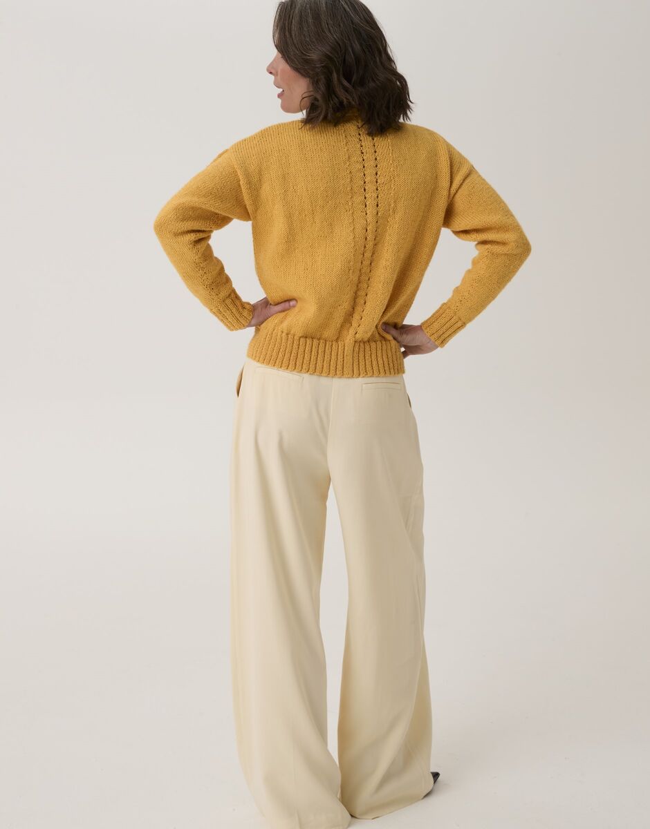 Lacewing Sleeve Cardigan in Sirdar Loveful Bio Blend 10912