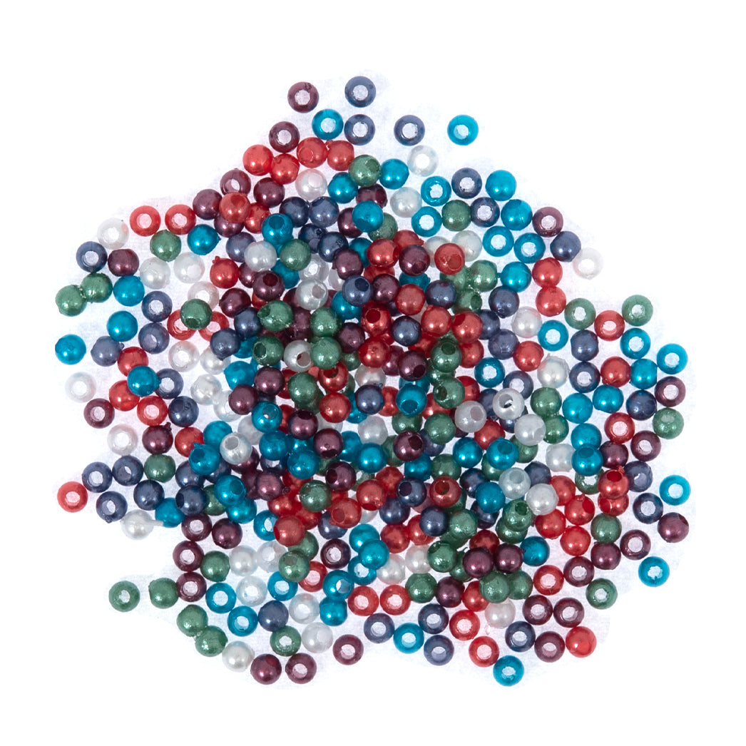 Trimits Pearl Beads 3mm: Assorted