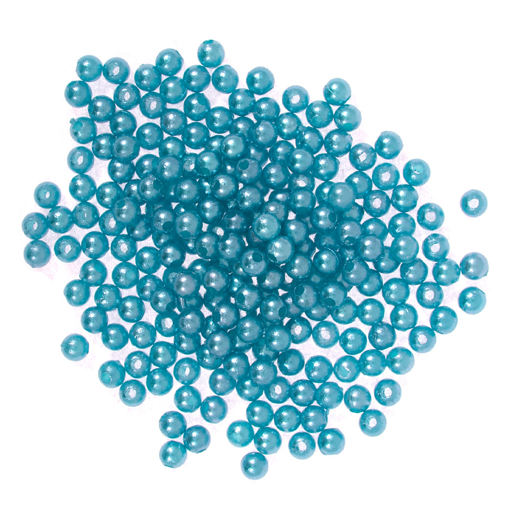 Trimits Pearl Beads 3mm: Ice Blue