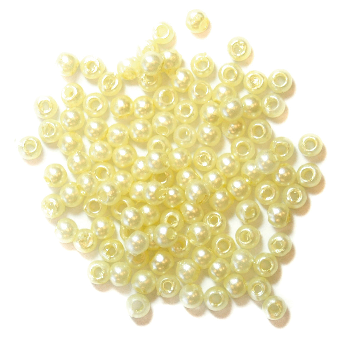 Trimits Pearl Beads 3mm: Cream