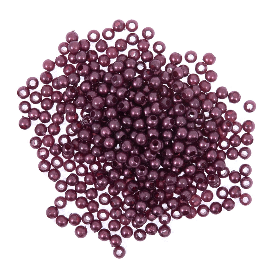 Trimits Pearl Beads 3mm: Purple