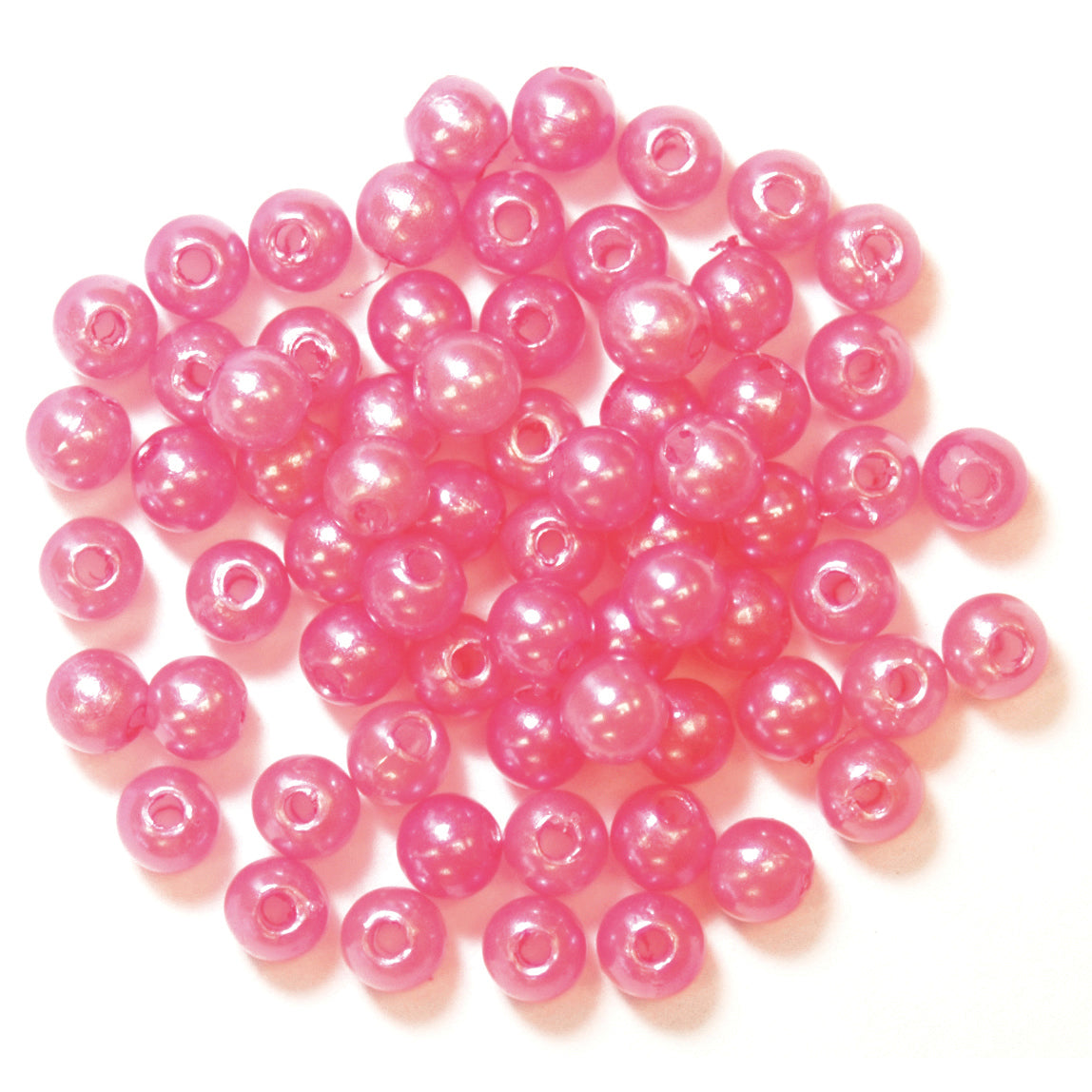 Trimits Pearl Beads 4mm: Pink