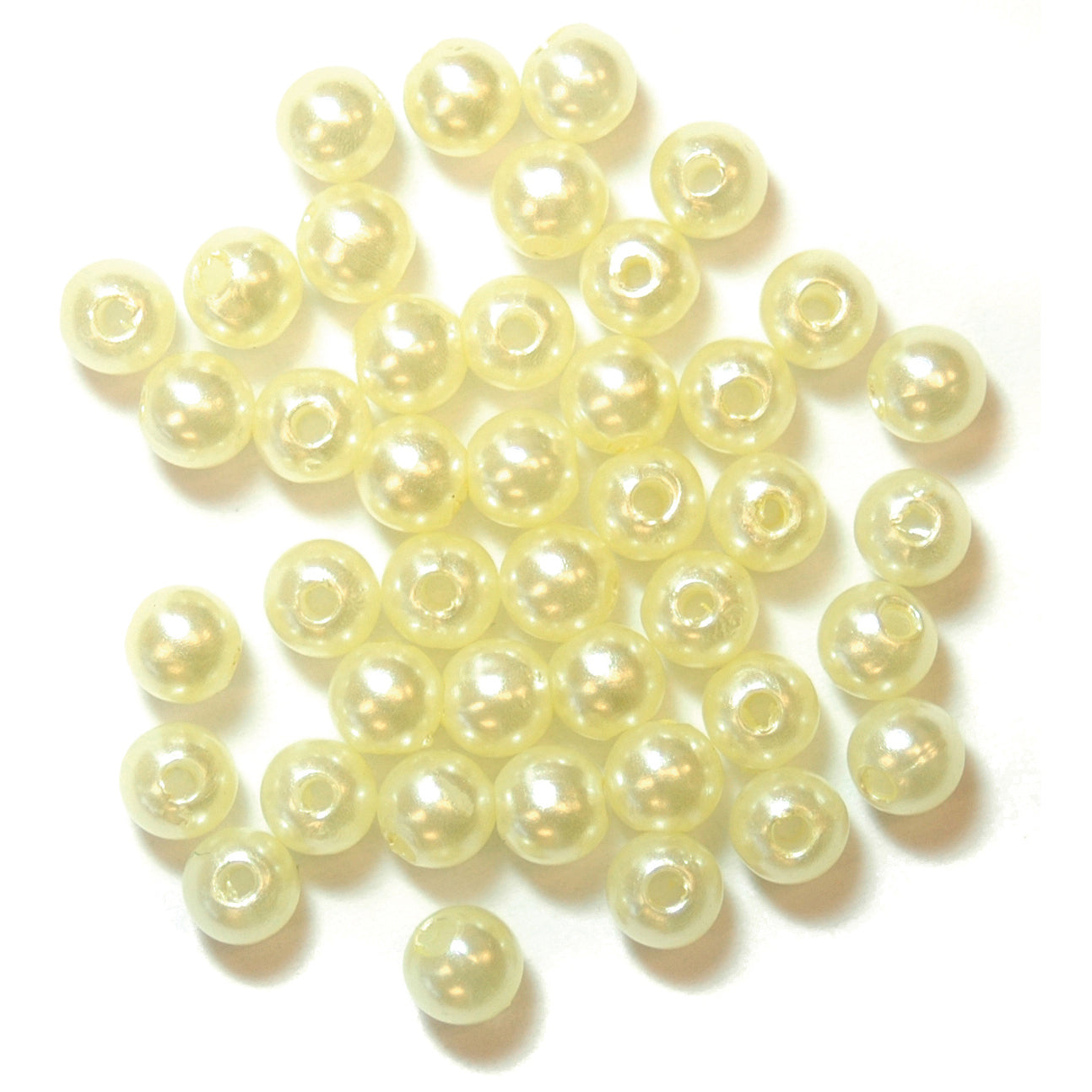 Trimits Pearl Beads 5mm: Cream