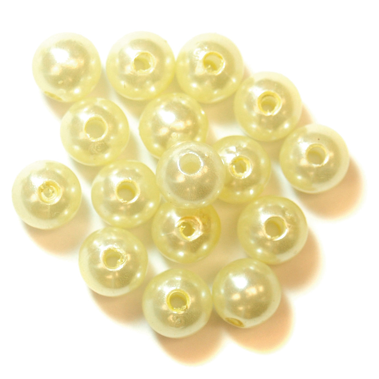 Trimits Pearl Beads 8mm: Cream