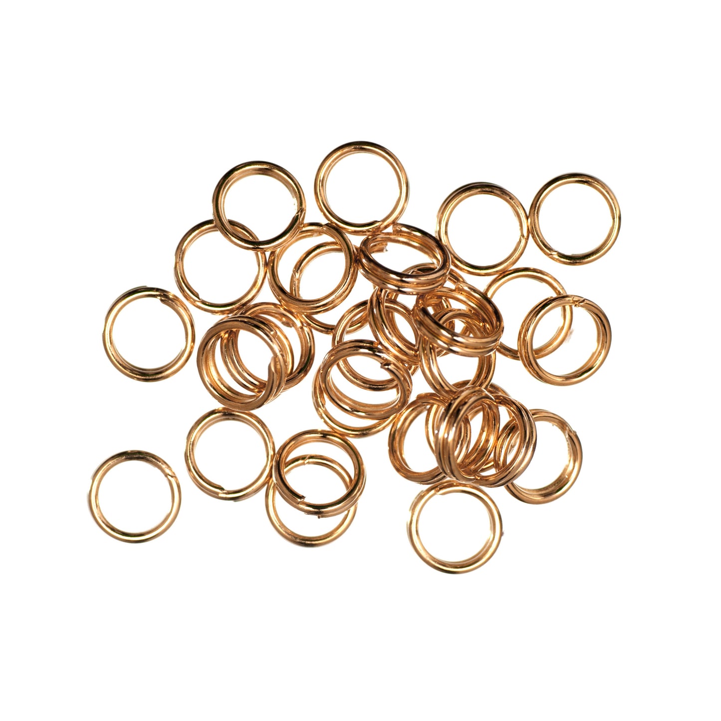 Trimits Split Rings 5mm: Gilt