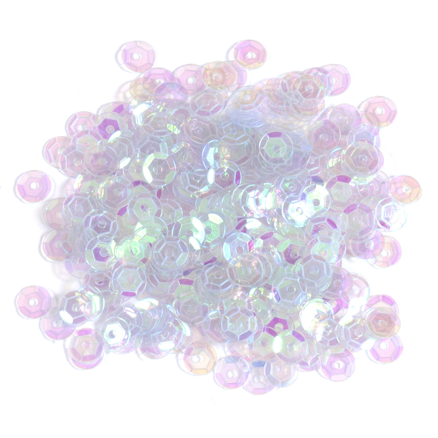 Trimits Cup Sequins 5mm: Transparent