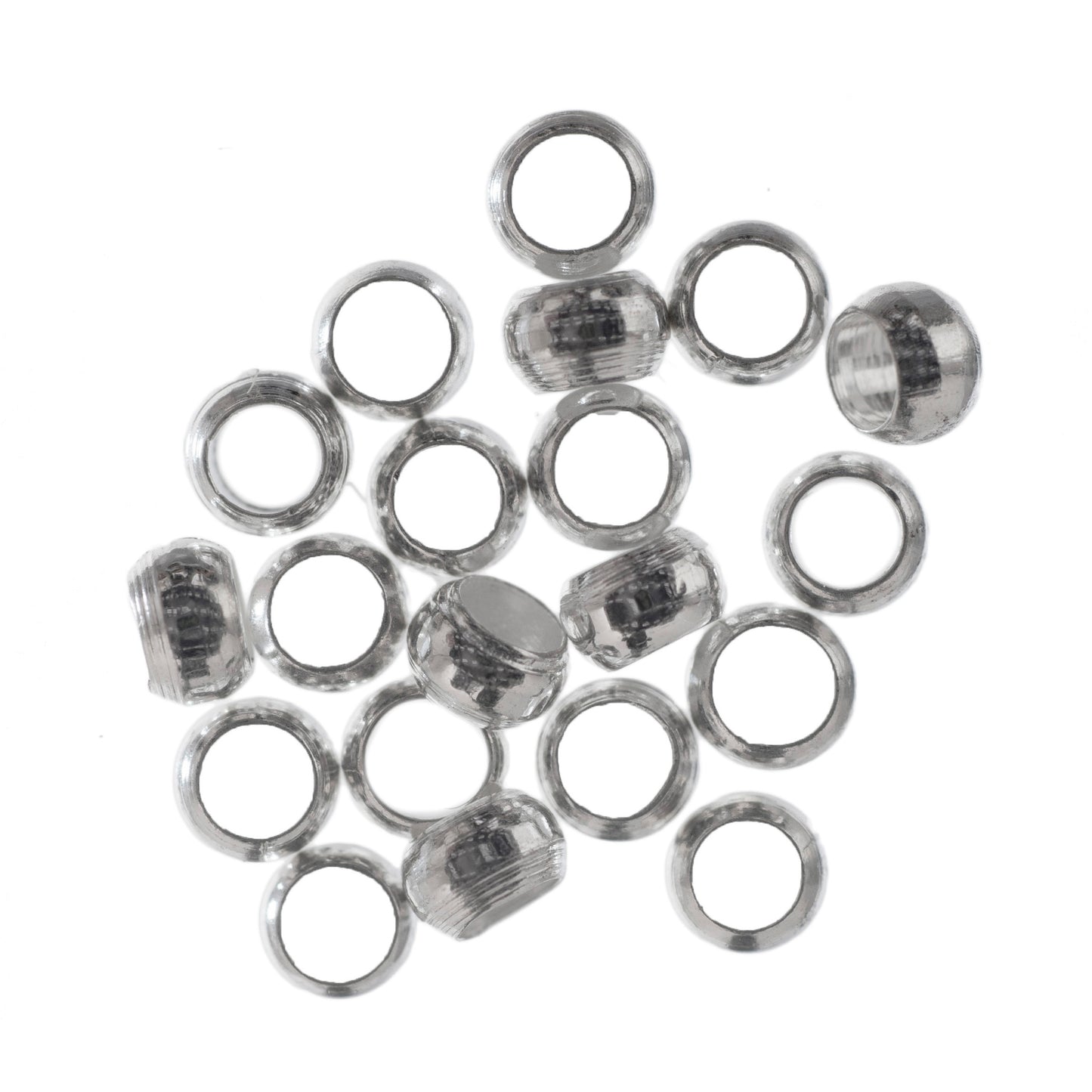 Trimts Crimp Beads 3mm: Silver