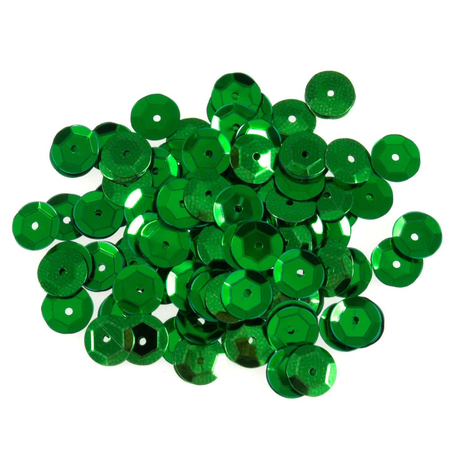 Trimits Cup Sequins 8mm: Green