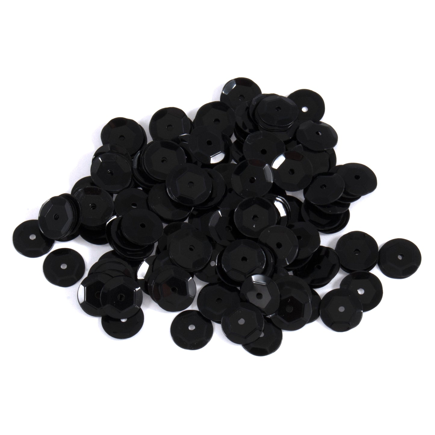 Trimits Cup Sequins 8mm: Black