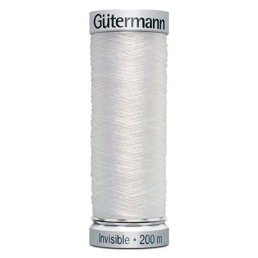 Gutermann Transparent/Invisible Thread 200m: Clear (1001)