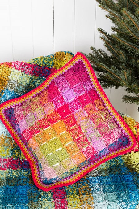 Crochet Blanket and Cushion Cover in Stylecraft Special DK 9255