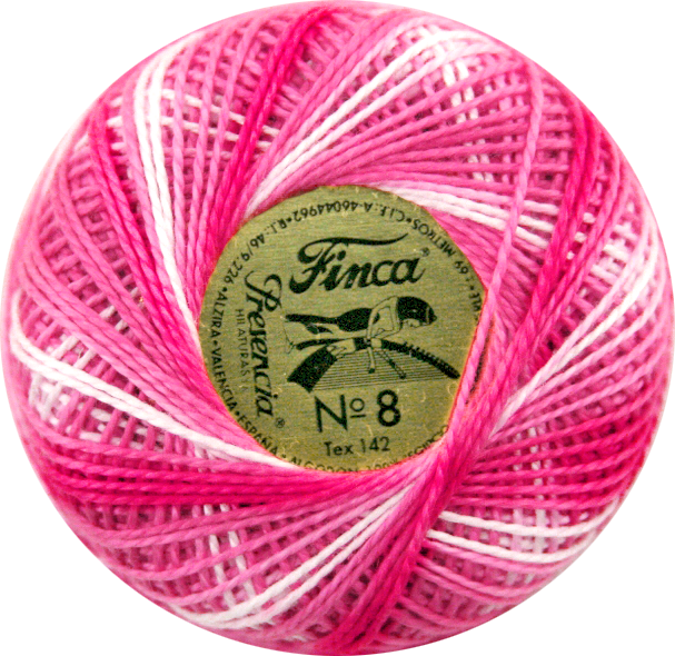 Finca Perle Variegated No.8 Thread: 9350