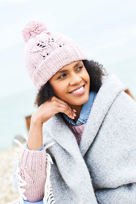 Sweater, Hat and Scarf in Stylecraft Bellissima Chunky 9692 (printed pattern)