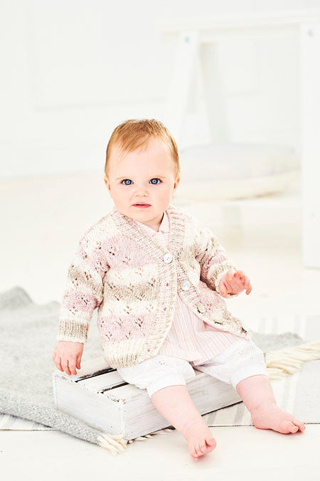 Cardigans in Stylecraft Bambino Prints DK 9746