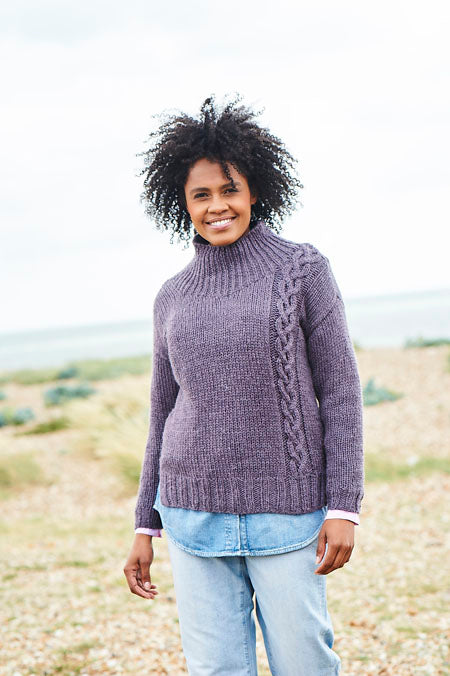 Jacket and Sweater in Stylecraft Softie 9812 (printed pattern)