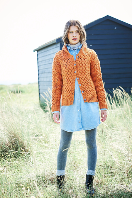 Cardigans in Stylecraft Special Aran with Wool 9895 (printed pattern)