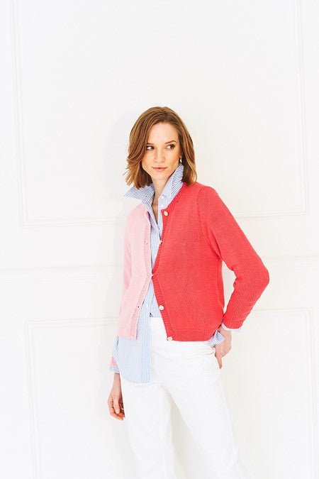 Cardigan and Top in Stylecraft Naturals Bamboo+Cotton 9990