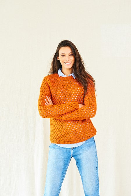 Sweaters in Stylecraft Grace 10017 (printed pattern)