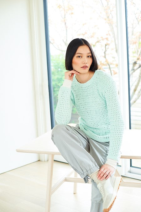 Crochet Sweaters in Stylecraft Squeeze Me DK (10081)