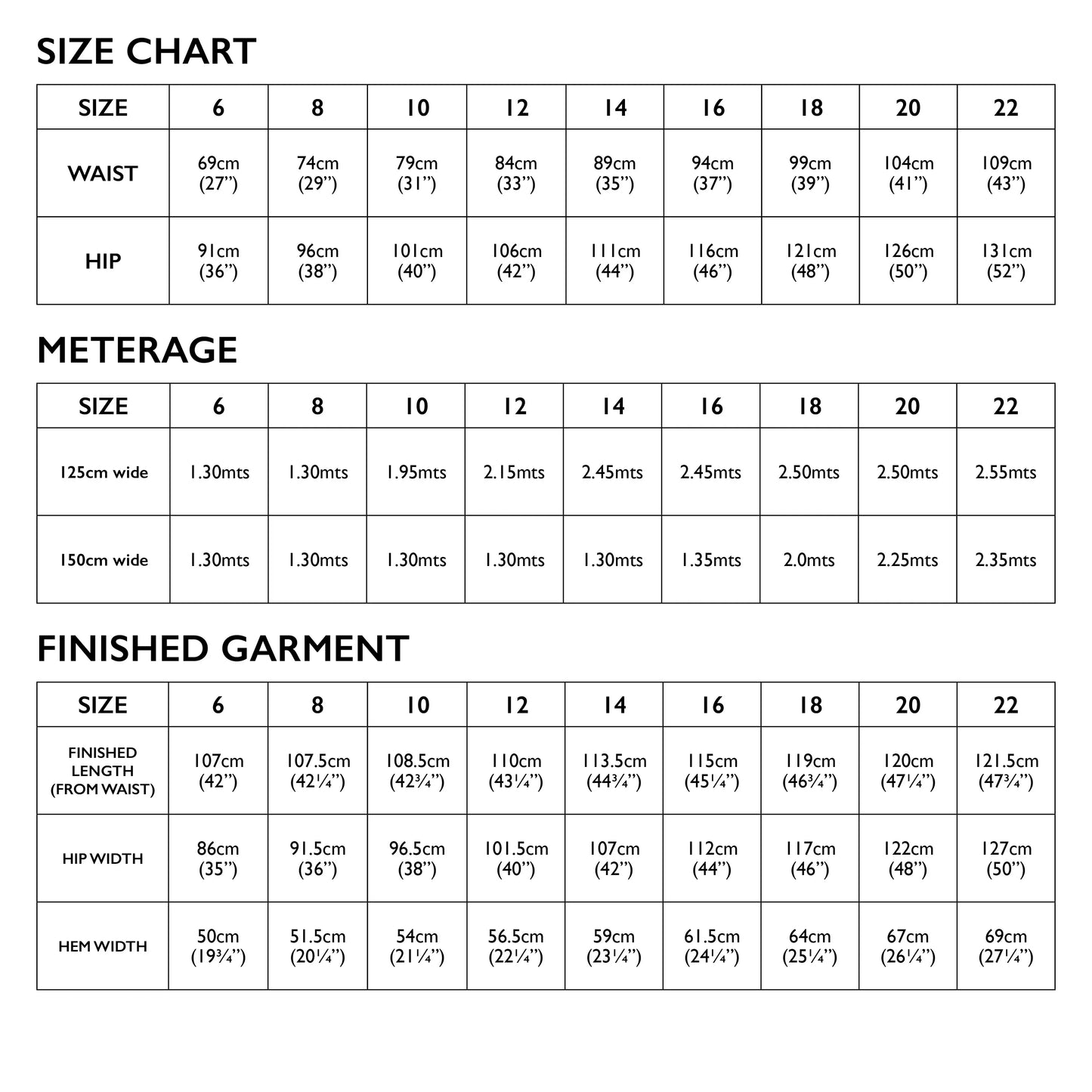 Avalon Pants by Tessuti (paper sewing pattern)