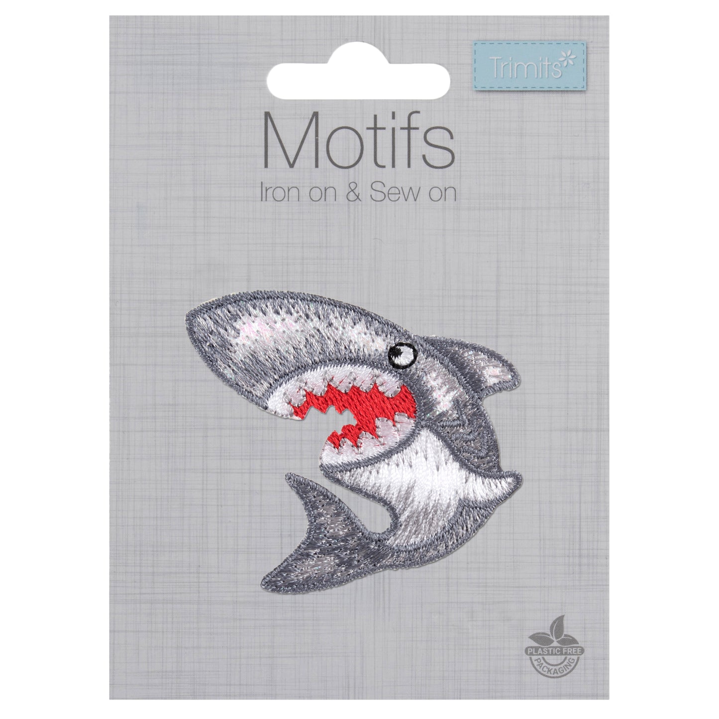 Trimits Shark Iron-on/Sew-on Motif