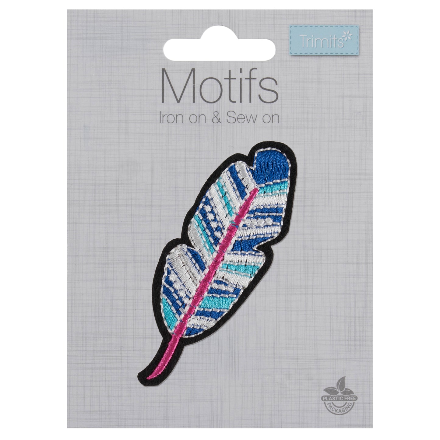Trimits Feather Iron-on/Sew-on Motif