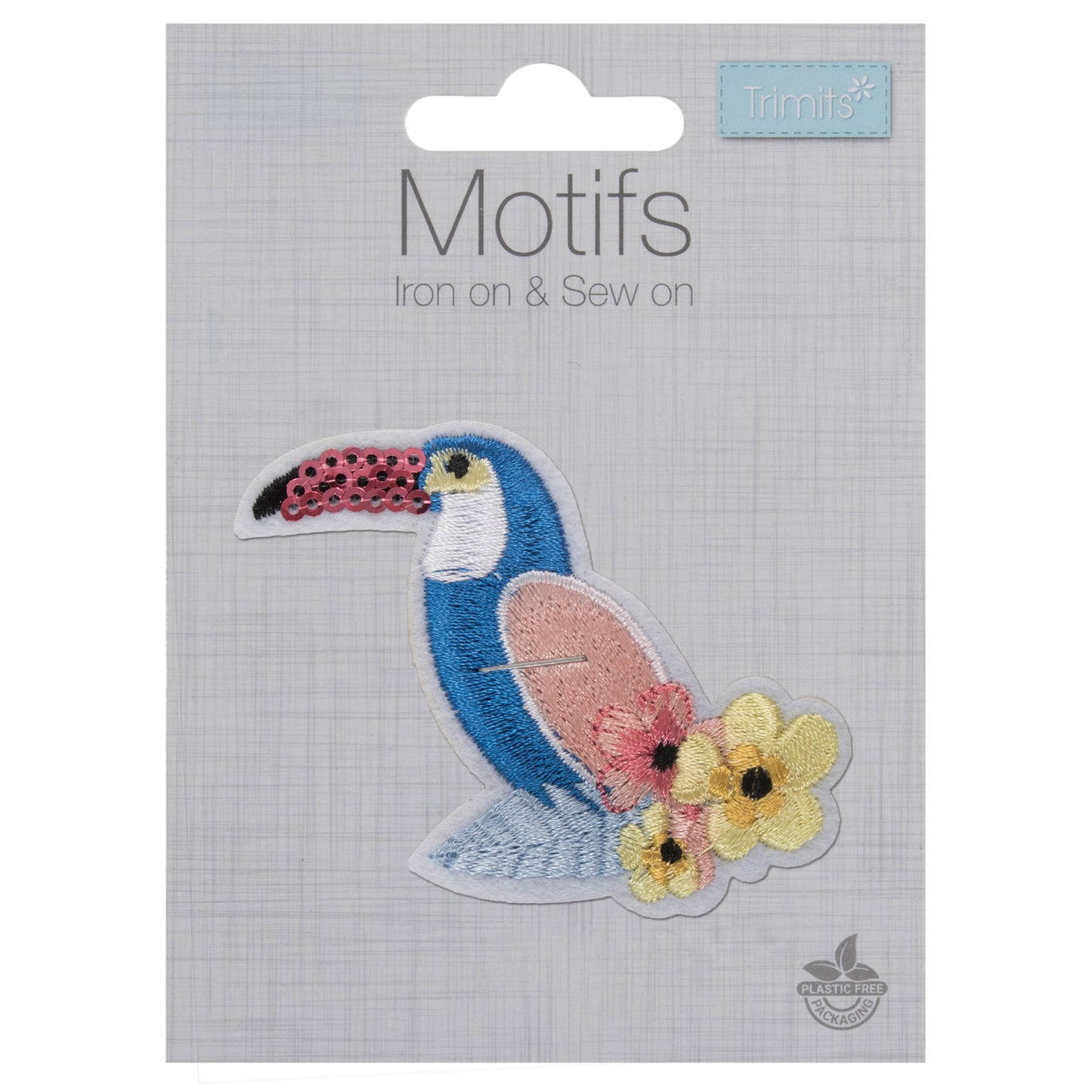 Trimits Toucan Iron-on/Sew-on Motif