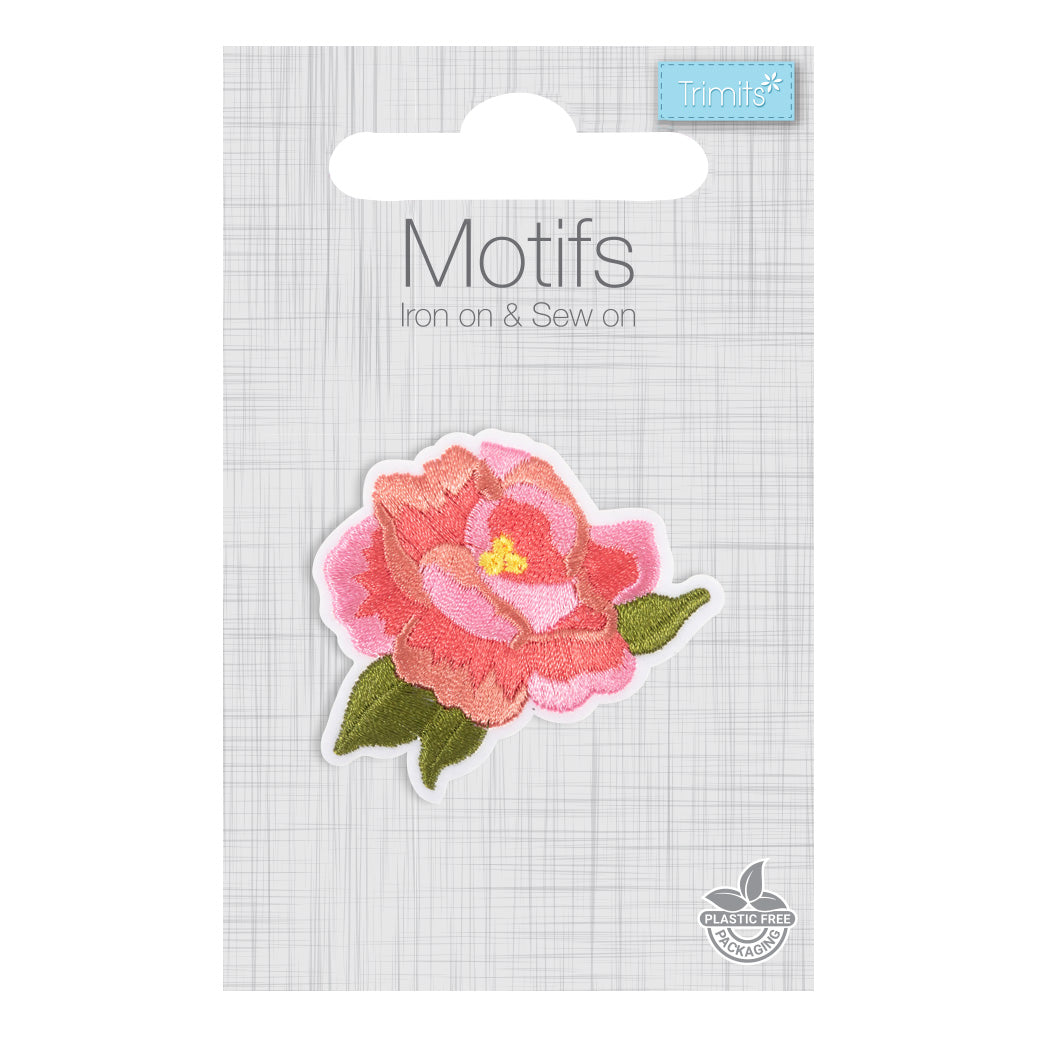 Trimits Floral Iron-on/Sew-on Motif