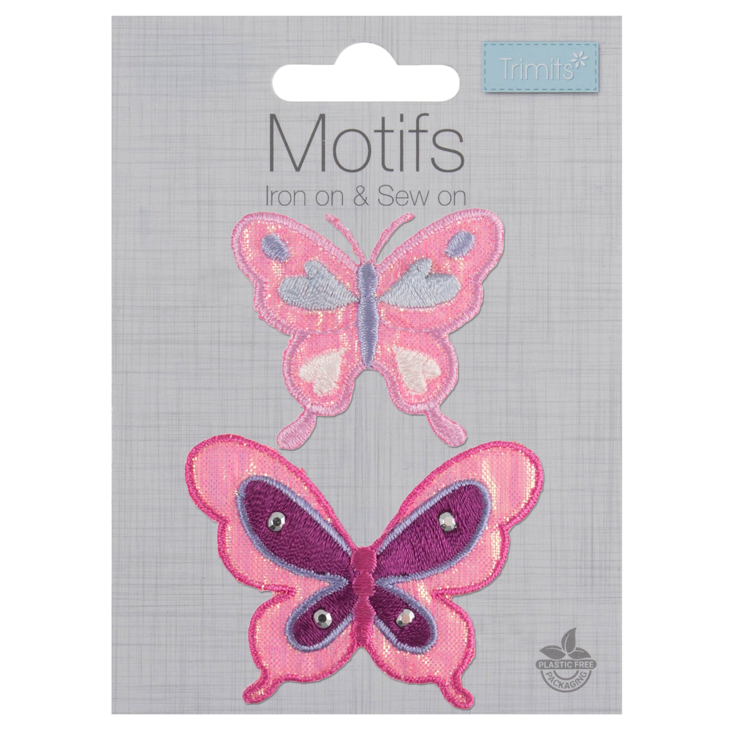 Trimits Butterflies Iron-on/Sew-on Motif