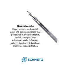 Schmetz Jeans Sewing Machine Needles 70/10