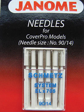 Janome CoverPro/Overlocker Needles 90/14 (ELx705)
