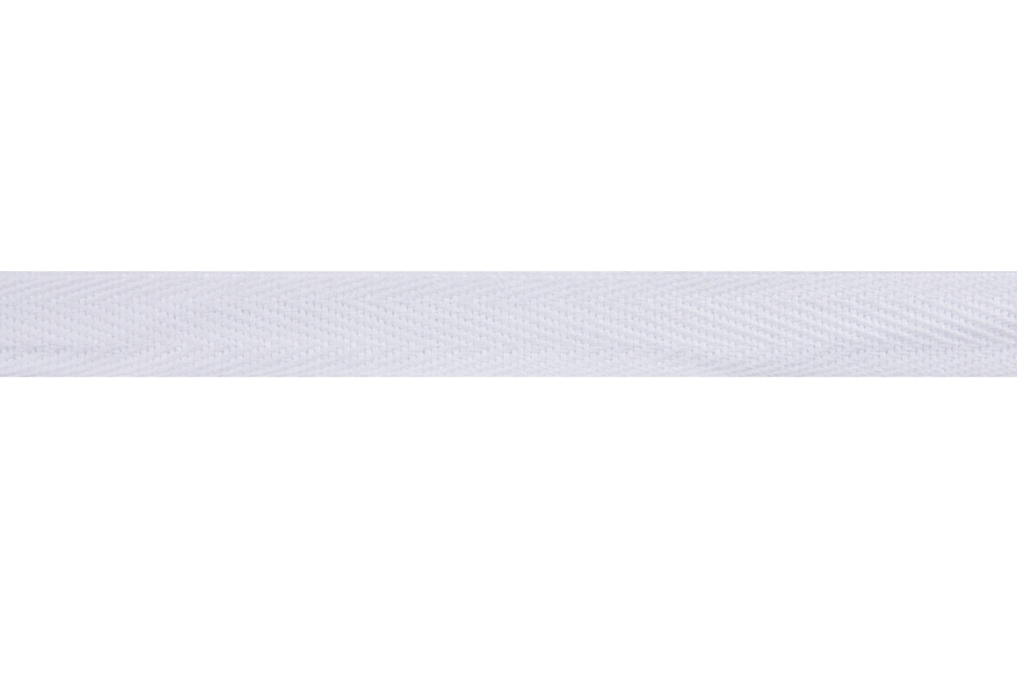 Herringbone Tape 25mm: White