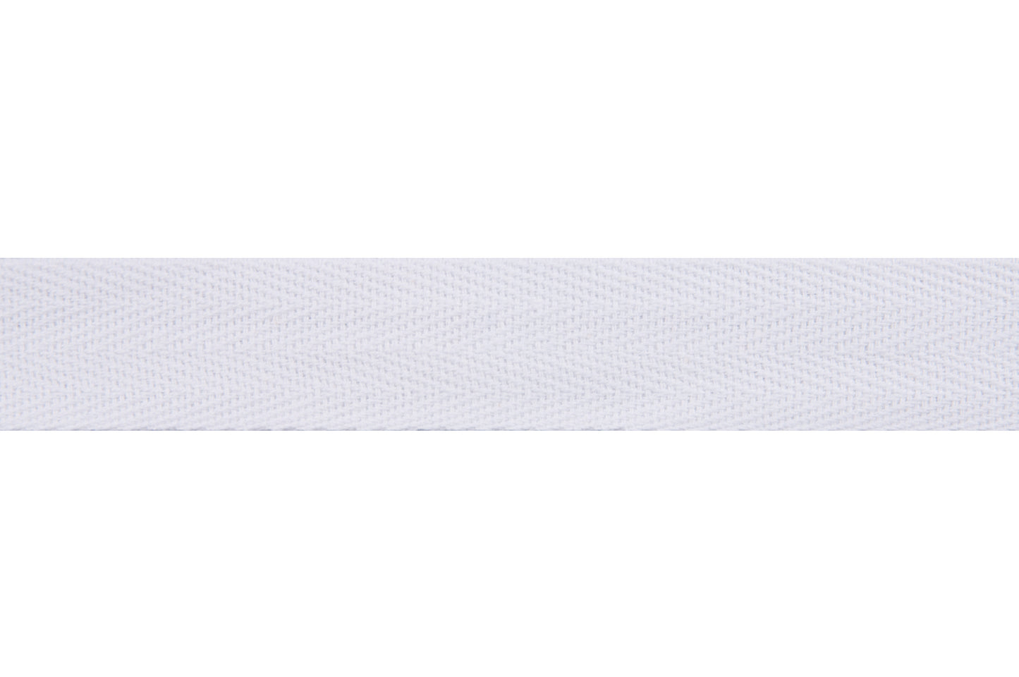 Herringbone Tape 25mm: White