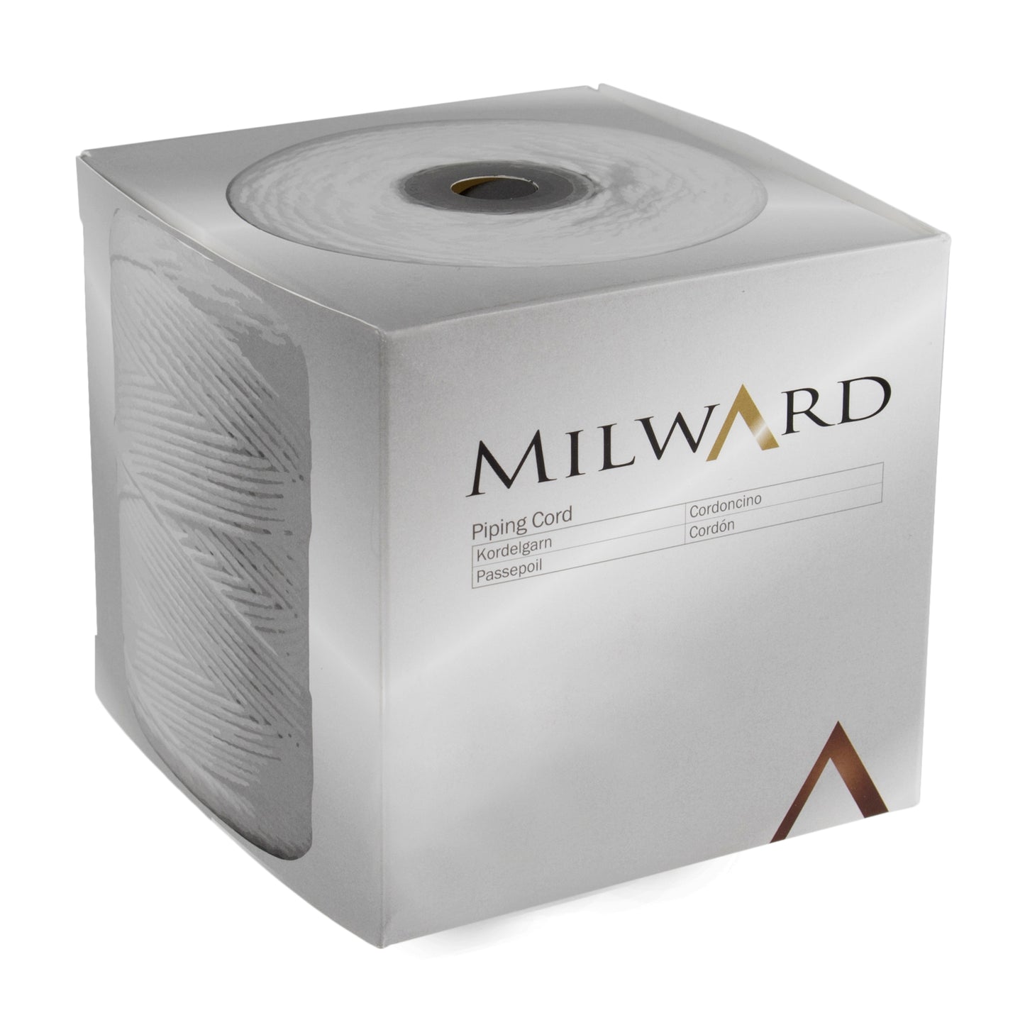 Milward Polyester Piping Cord Size 4 (4.5mm): White