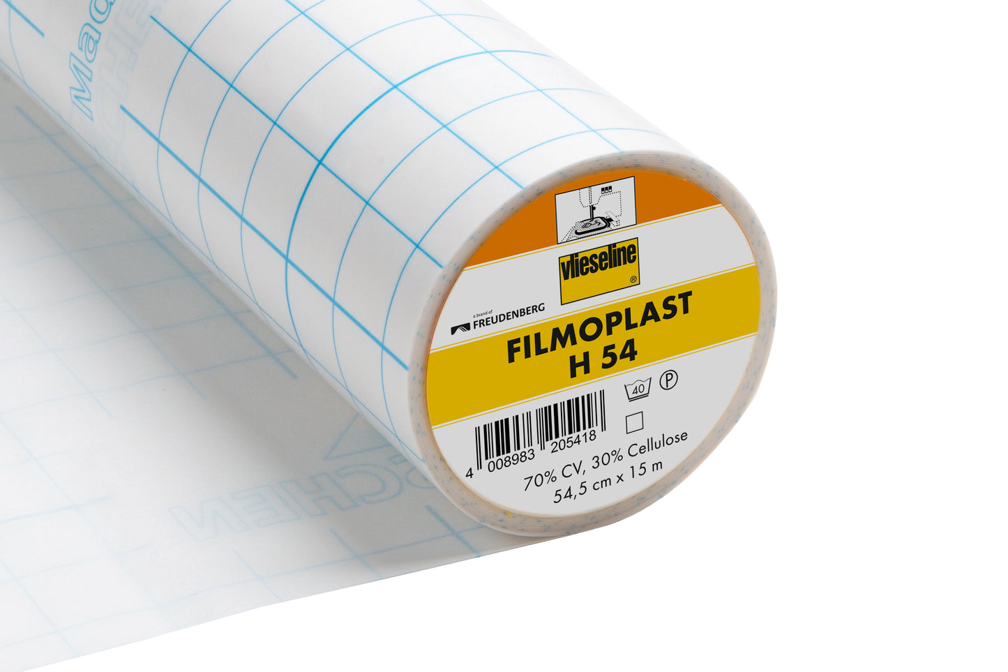 Vilene Filmoplast Embroidery Stabiliser (H54) 54cm: White