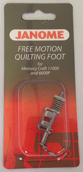 Janome Free Motion Quilting Foot for MC11000, MC7700QCP and MC6600P only