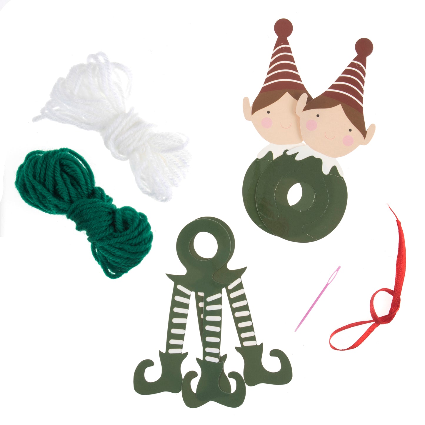 Trimits Pom Pom Christmas Elf Decoration Kit