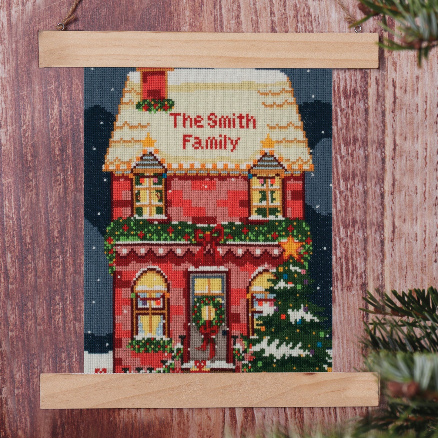 Trimits Cross Stitch Kit: Festive House