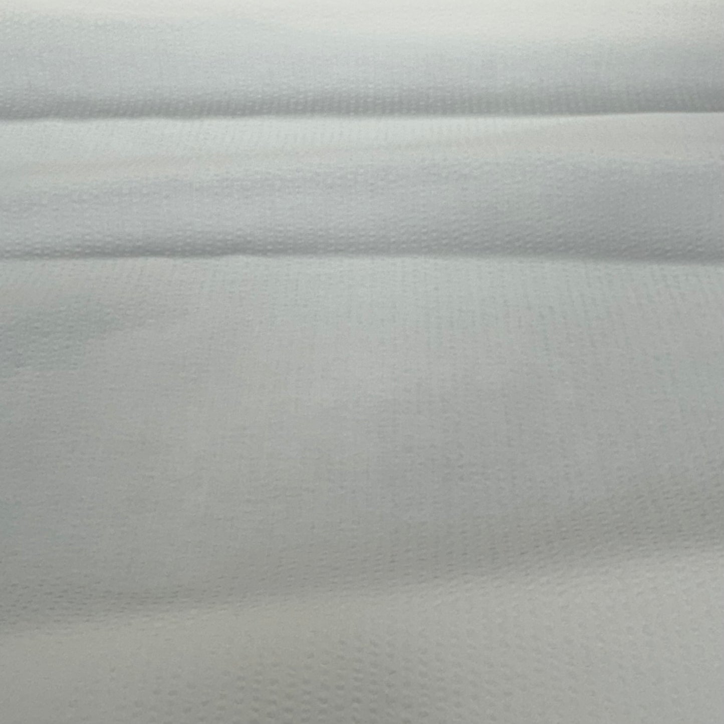 White 100% Cotton Seersucker