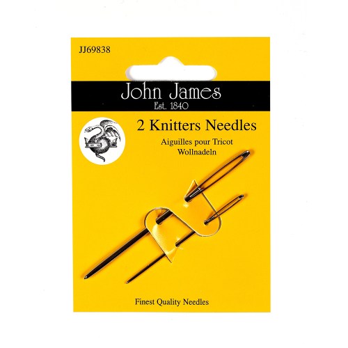 John James Knitters/Crocheters Sewing Up Needles - sizes 13-18 (JJ69838)