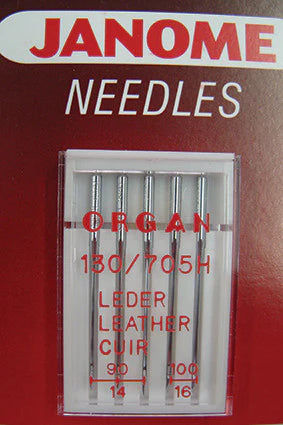 Janome Leather Sewing Machine Needles Assorted 90-100 (15X1 LL)