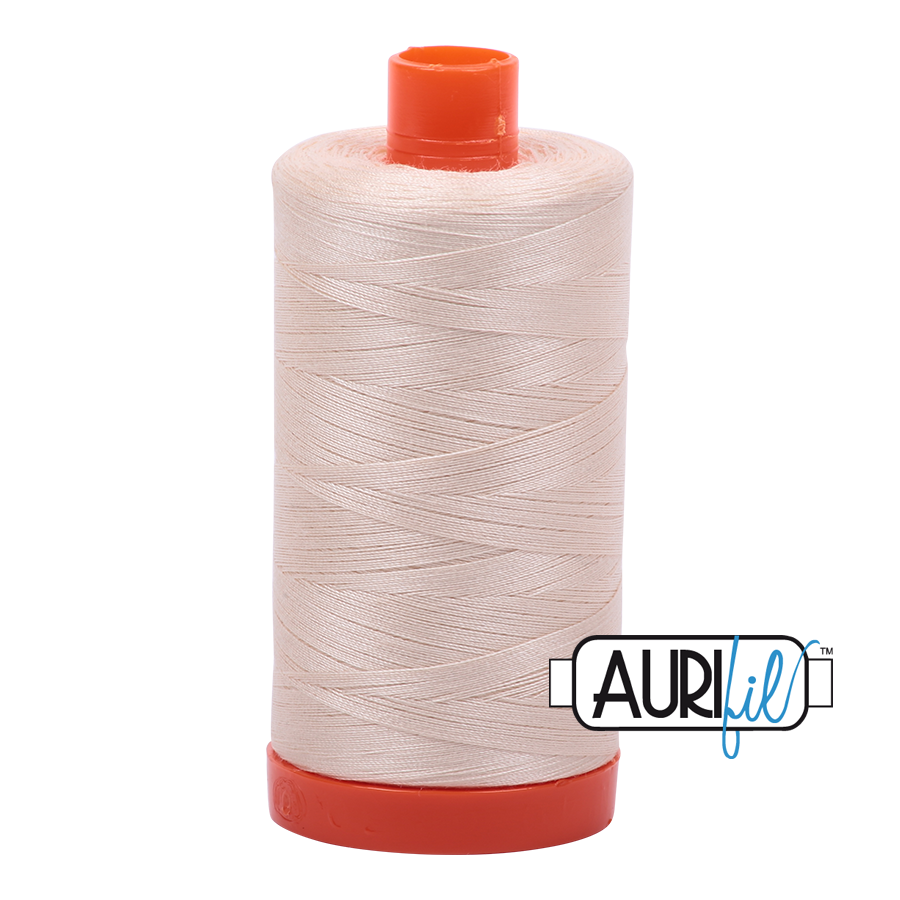 Aurifil Cotton 50wt Thread: Light Sand (2000)