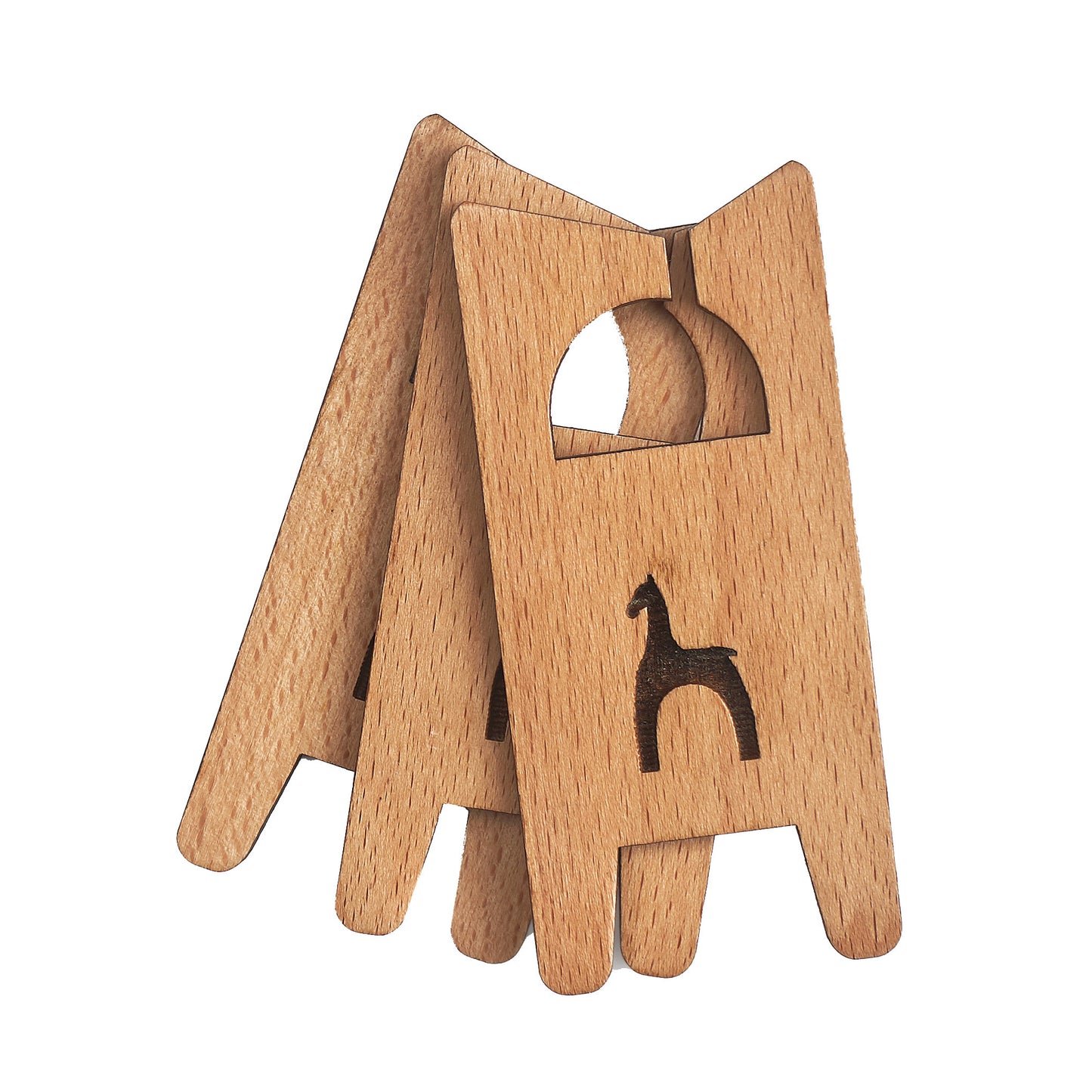 Pony Wooden Yarn Bobbin: Large