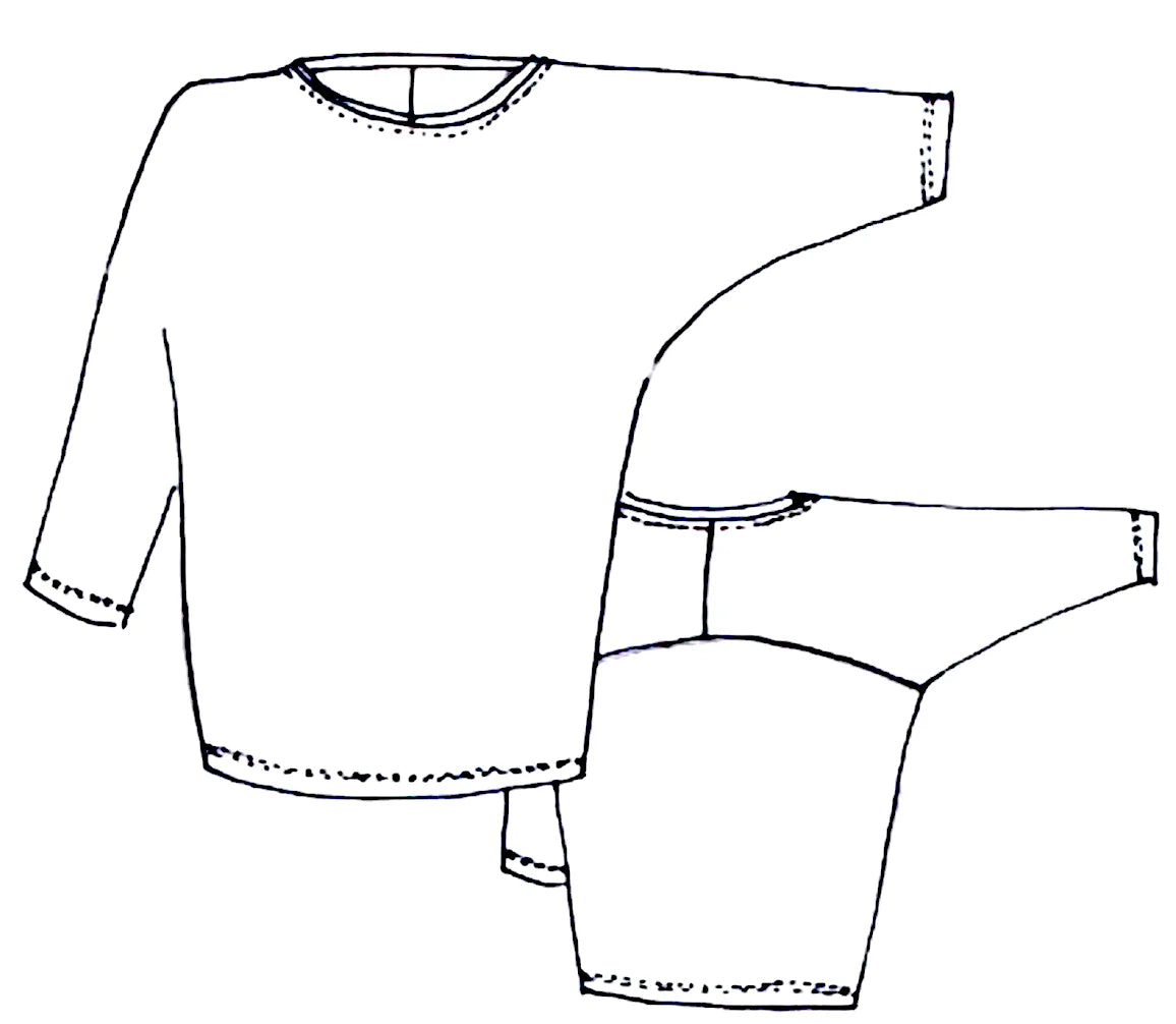 Isla Top by Tessuti (paper sewing pattern)