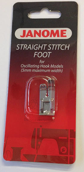 Janome Straight Stitch Foot for Oscillating Hook Models Cat A
