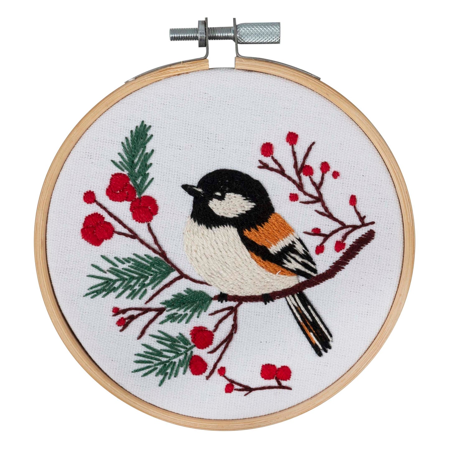Trimits Embroidery Kit with Hoop: Bird