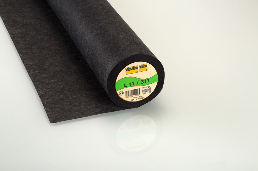 Vilene Sew-in Light Interfacing (L11/311) 90cm: Charcoal