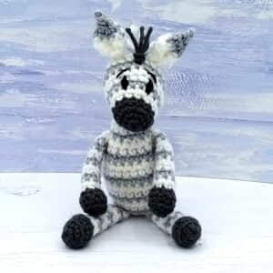 Baby Zebra by Wee Woolly Wonderfuls