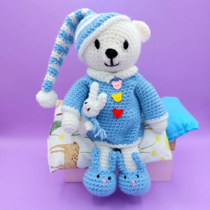 Bobby the Bedtime Bear by Wee Woolly Wonderfuls